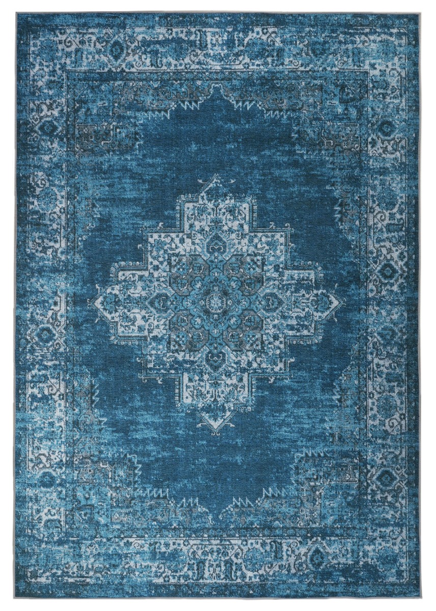 Vero Rest Blå 240x340 cm Wiltonmatta