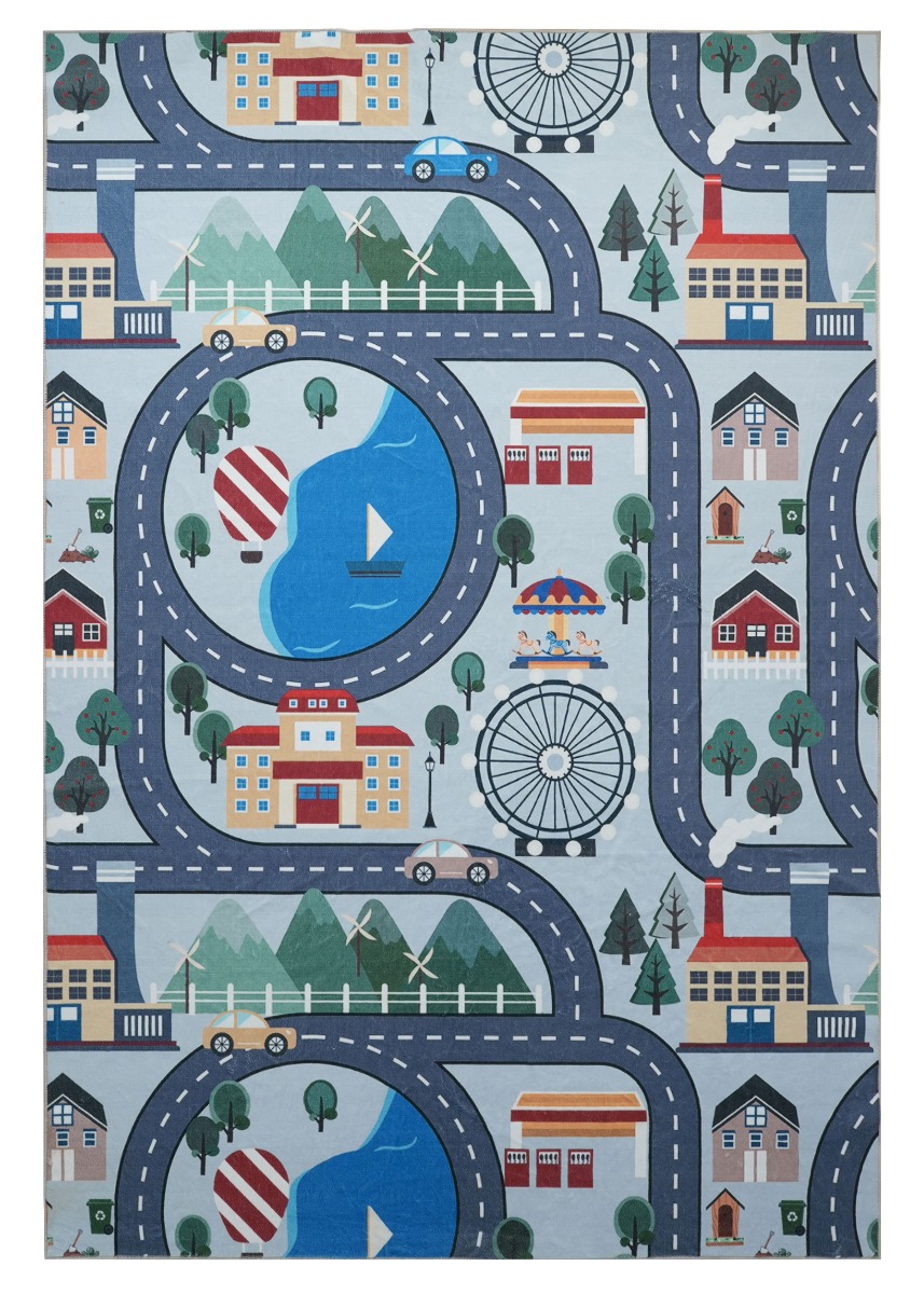 Zappy City Multi 160x230 cm Bilmatta