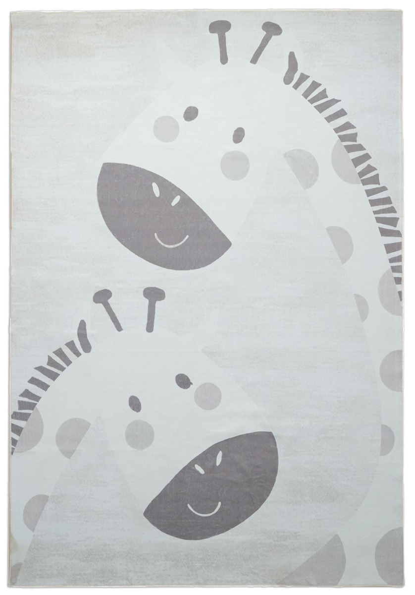 Zappy Giraffe Kräm 160x230 cm Barnmatta