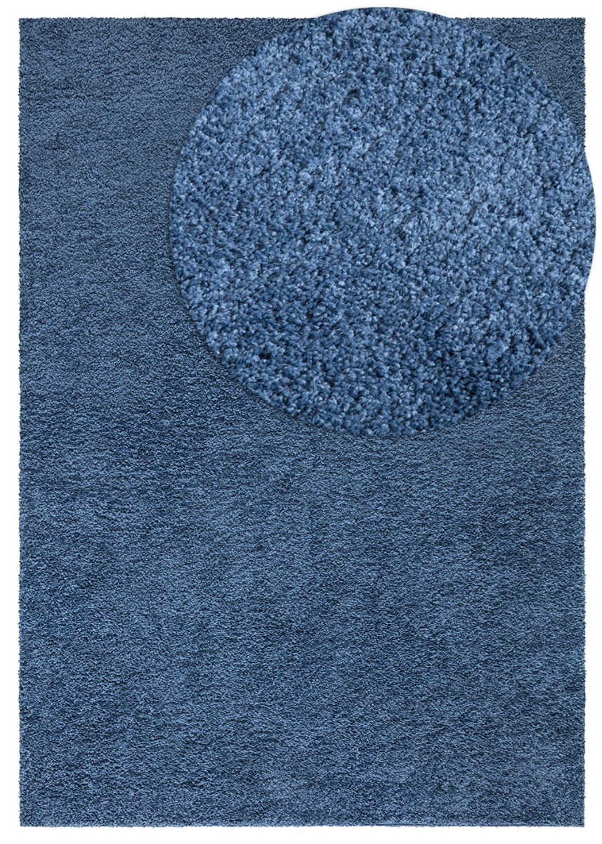 Lazy Blå 240x340 cm Ryamatta