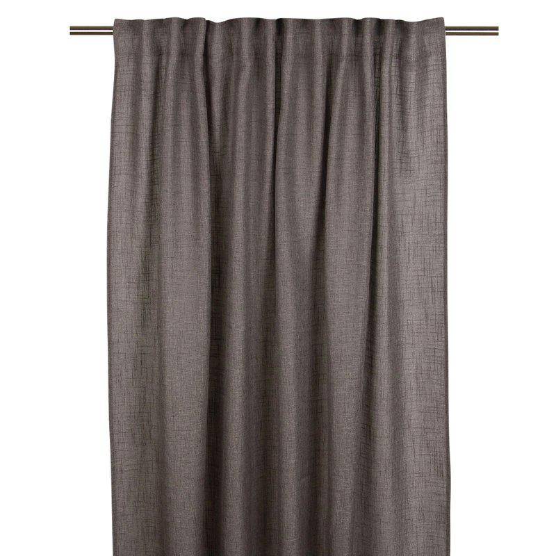 Brooklyn Grå Gardiner 2-Pack 140x250 cm