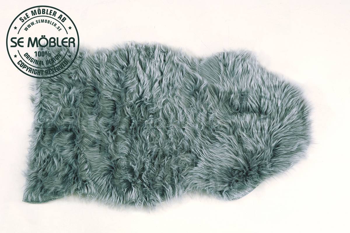 Ricco Grå Lammfäll 58x100 cm