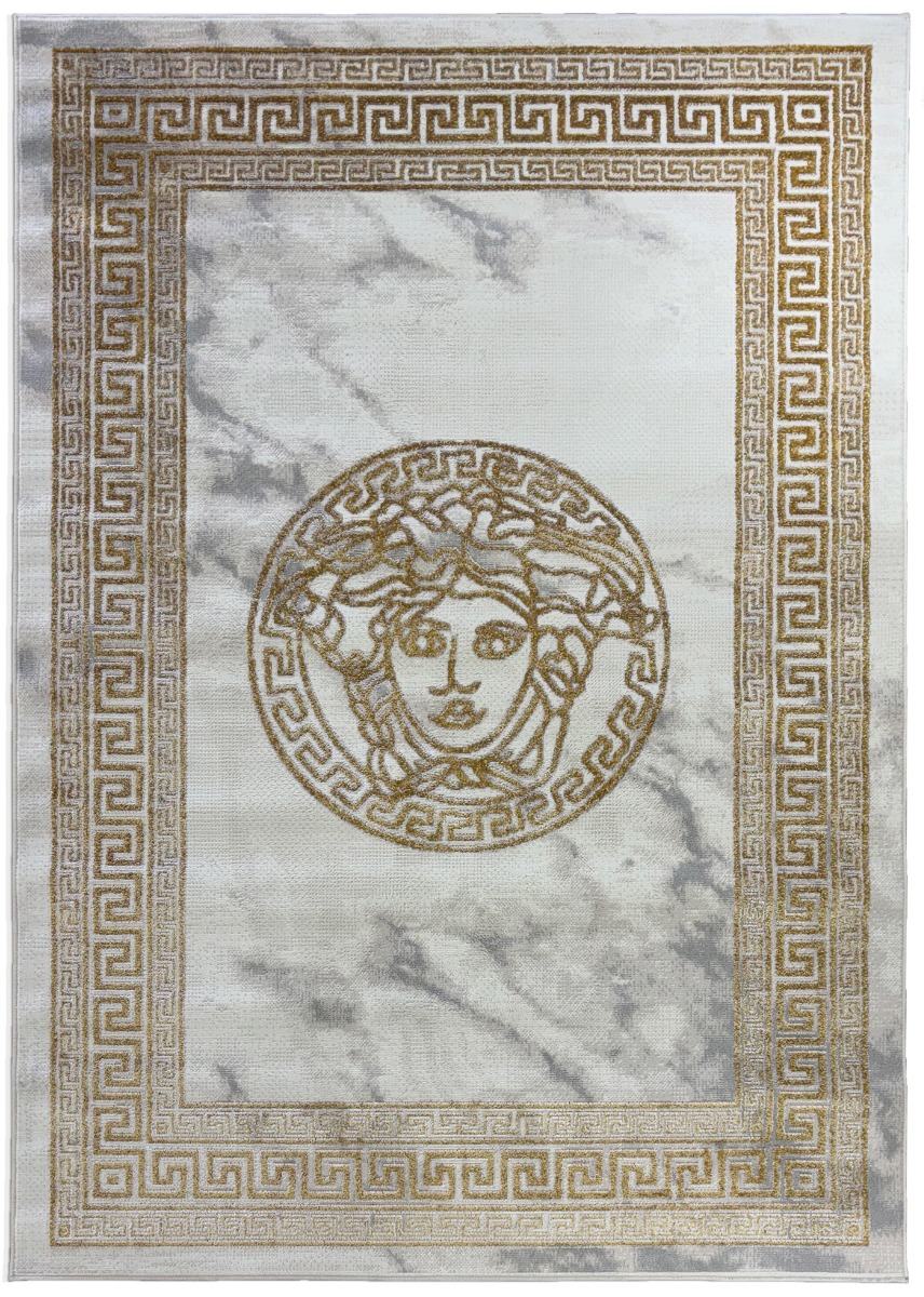 Wico Versace Face Guld 160x230 cm Wiltonmatta