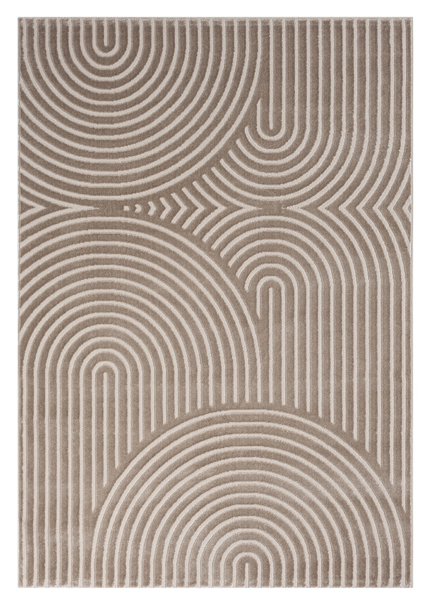 Bella Zen Mörkbeige 240x340 cm