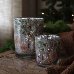 *FÖRBOKAS* Ljuslykta Christmas Ornaments - Majas lyktor/ Barncancerfonden