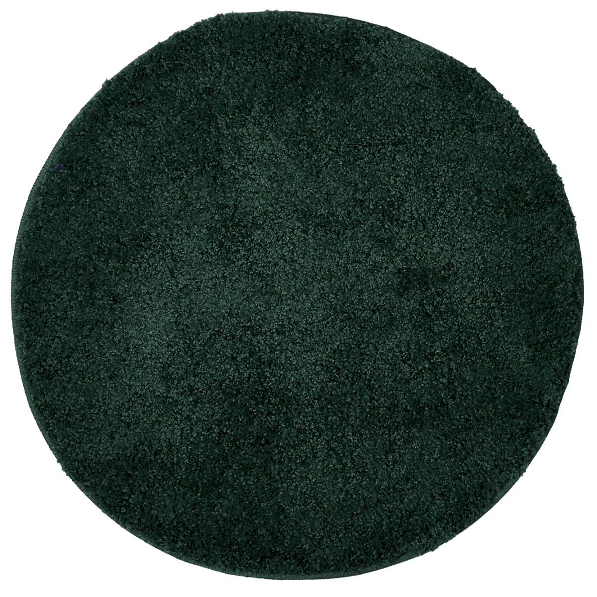 Nubby Mörkgrön Rund 120 cm Ryamatta