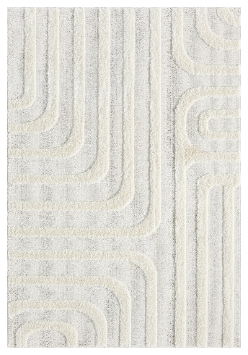 Brolly Klay Kräm 200x290 cm Ryamatta