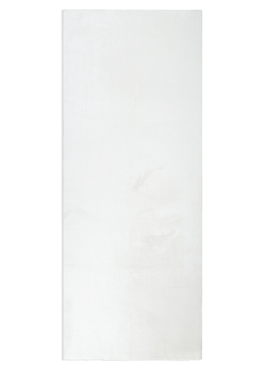 Glossy Offwhite 80x150 cm Mjuk Päls-look Matta