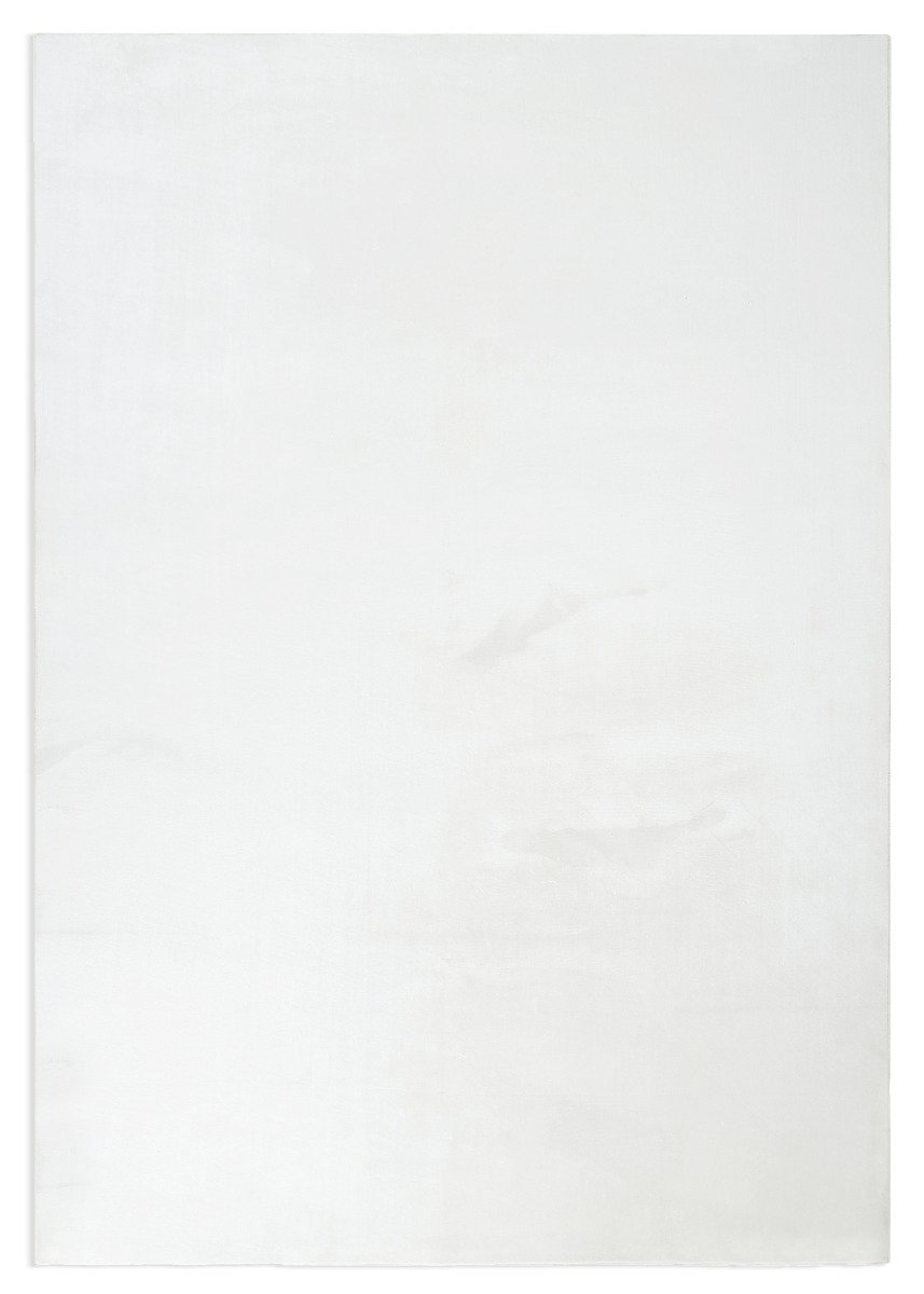 Glossy Offwhite 200x290 cm Mjuk Päls-look Matta