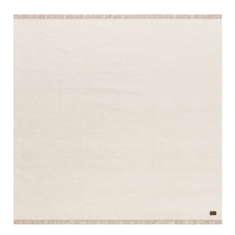 Lana Kräm Kvadrat 200 cm Ullmatta