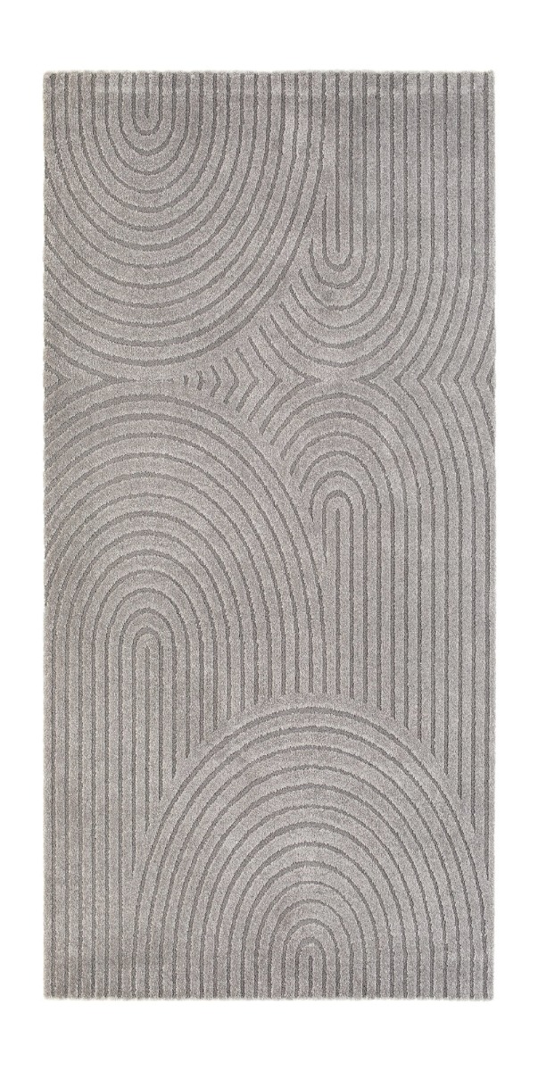 Lior Grå 80x150 cm Wiltonmatta