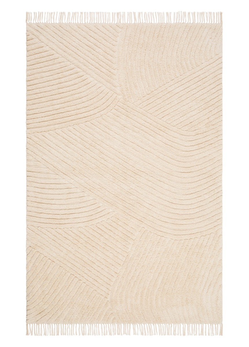 Juno Dune Kräm 160x230 cm Bomullsmatta