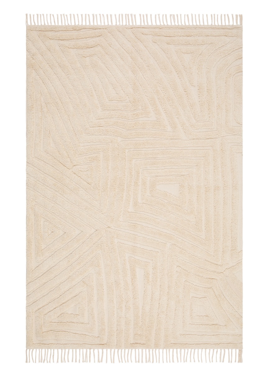 Juno Haze Kräm 240x340 cm Bomullsmatta