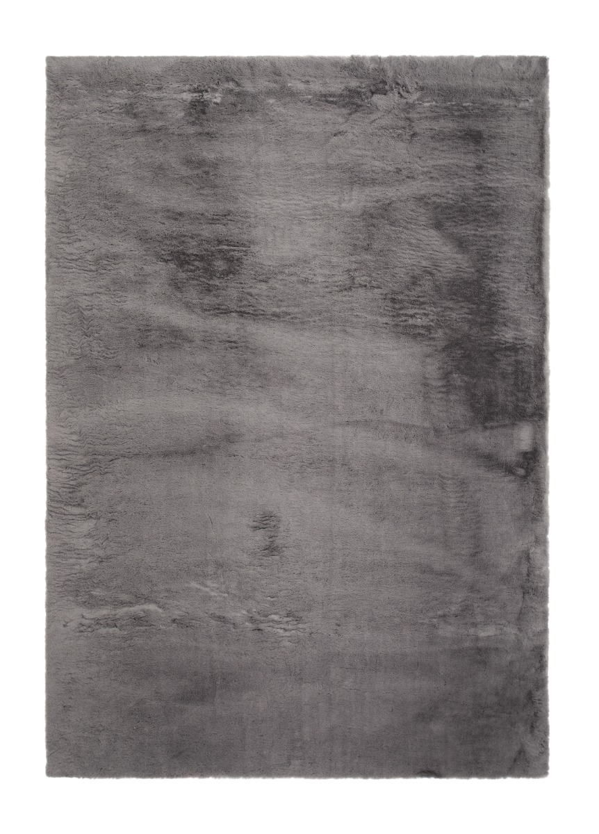 Eiderelle Antracit 200x290 cm Mjuk Päls-look Matta