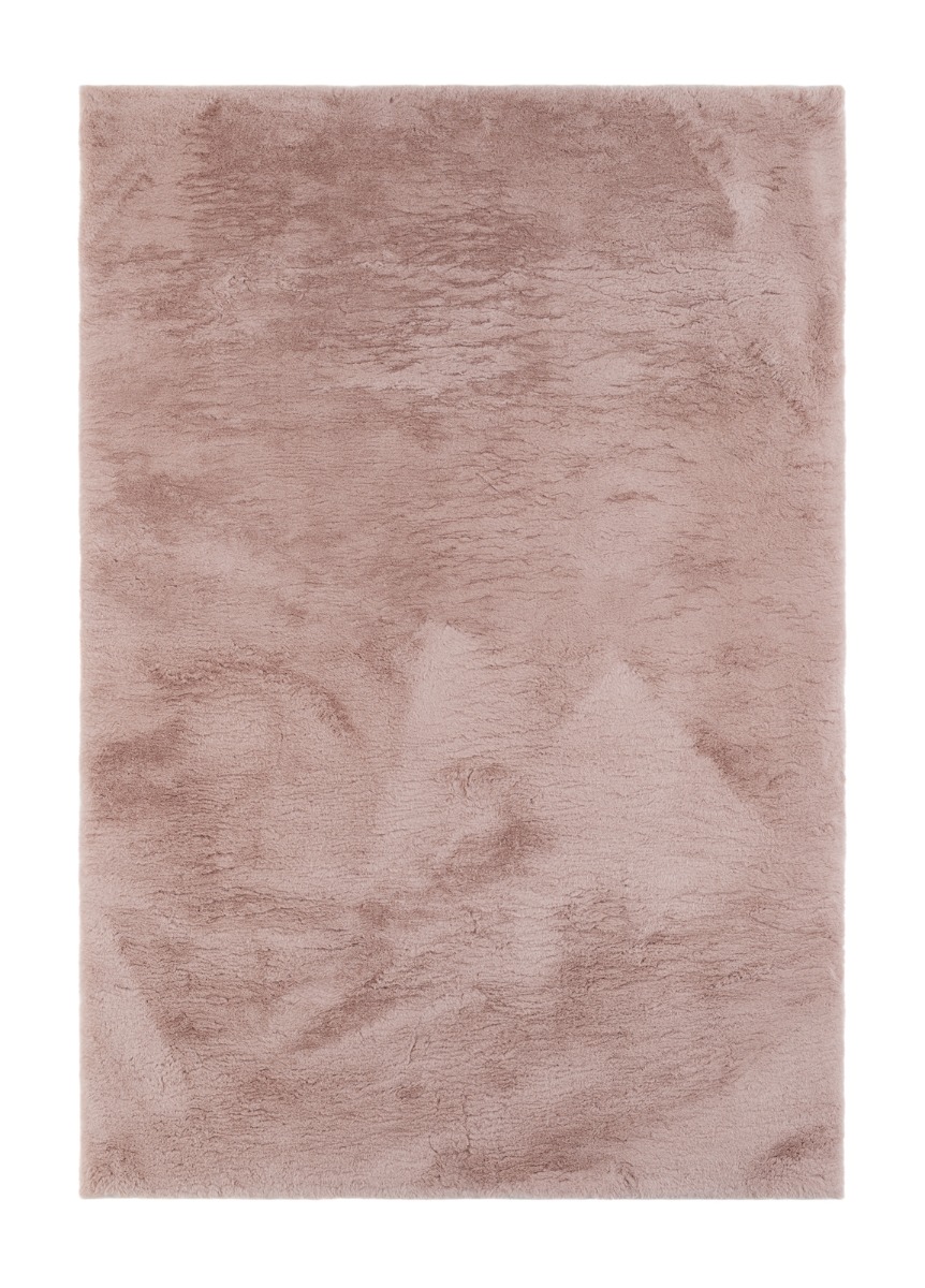 Eiderelle Rosa 160x230 cm Mjuk Päls-look Matta