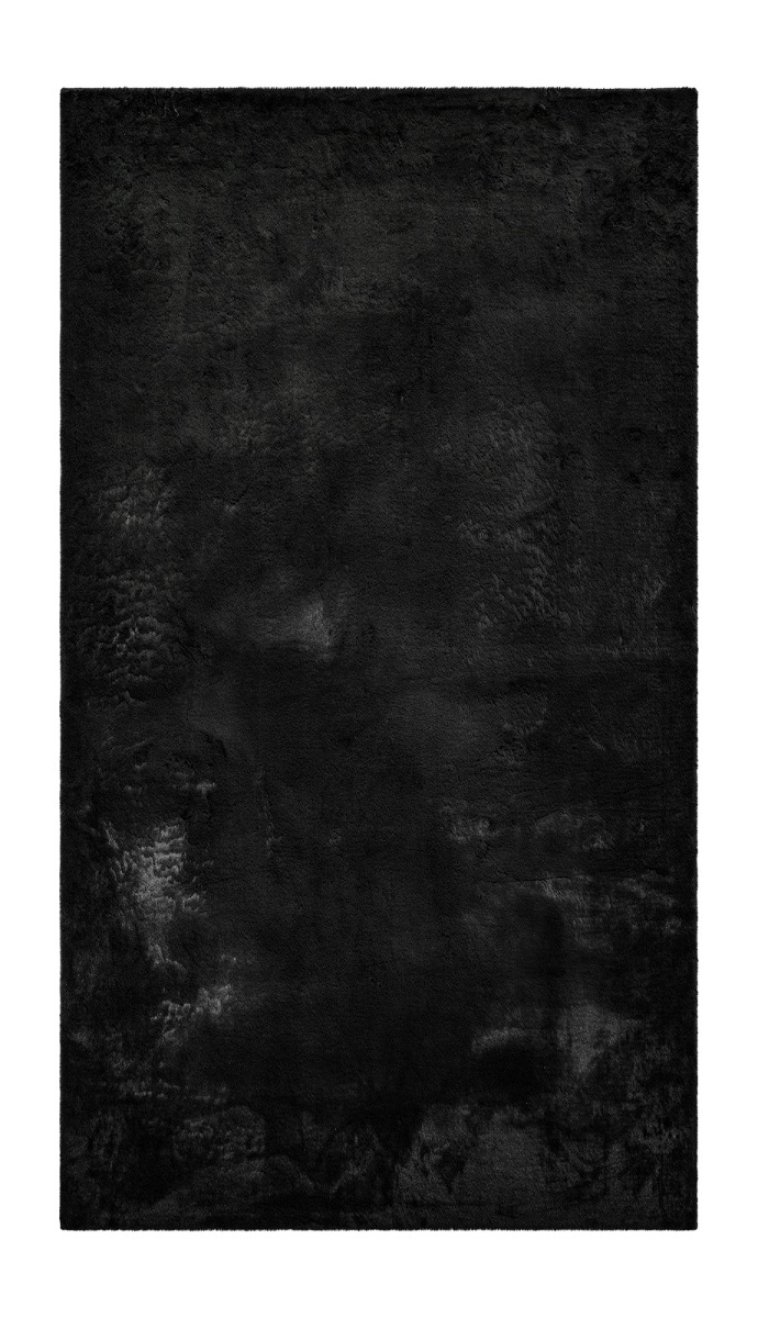 Eiderelle Svart 80x160 cm Mjuk Päls-look Matta