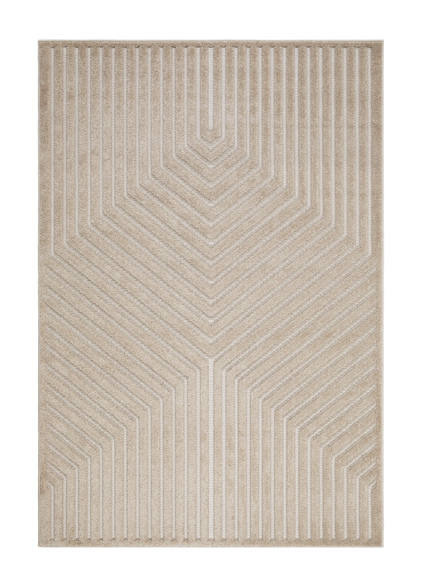 Yoko Granit Linne 140x200 cm Inom- och Utomhusmatta