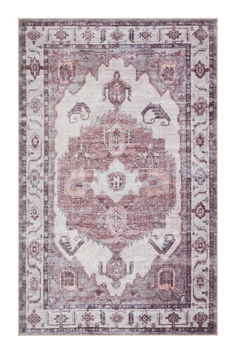 Ardalan Lomari Marsala 160x230 cm Tvättbar Bomullsmatta