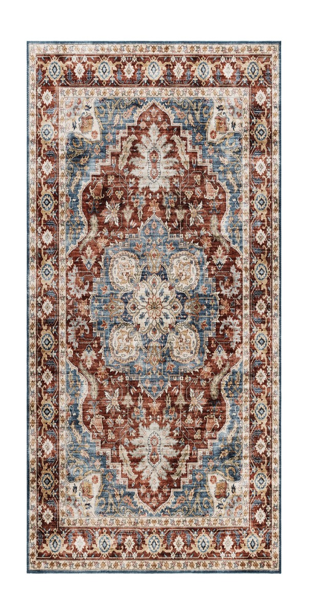 Mirande Aetheris Röd 80x300 cm Tvättbar Matta