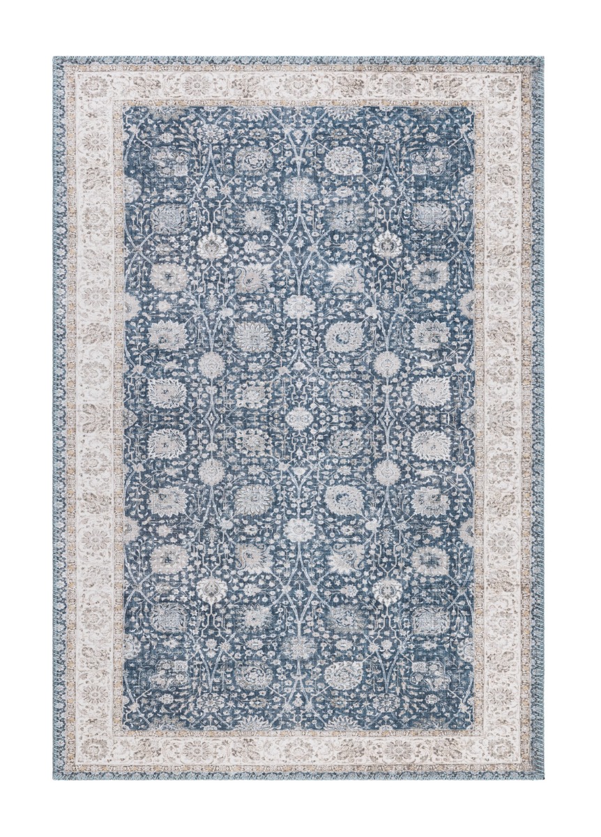 Mirande Velmorra Blå 200x290 cm Tvättbar Matta