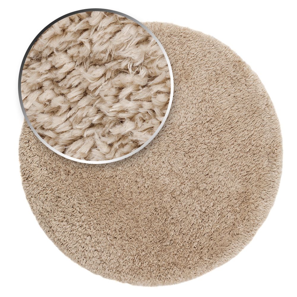 Barbet Natur Rund 200 cm Ryamatta