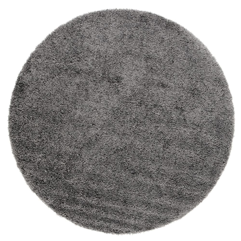 Komon Antracit Rund 160 cm Ryamatta