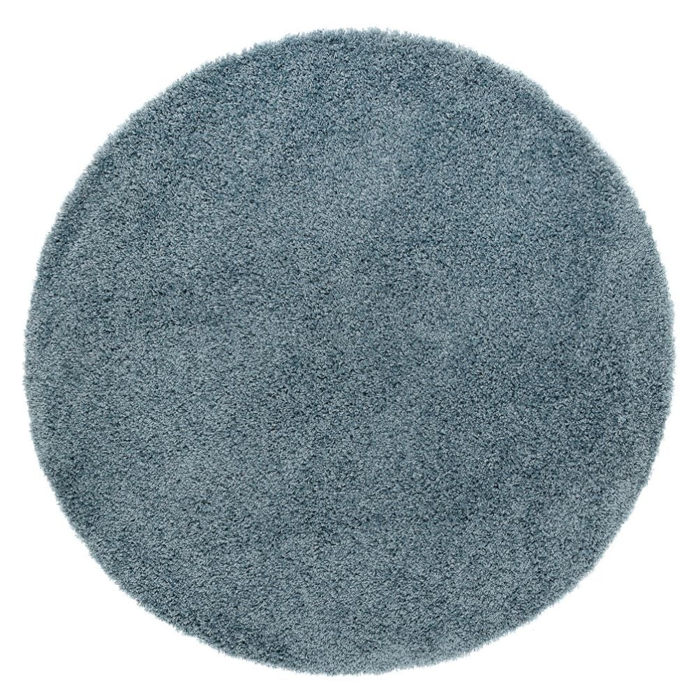 Komon Blå Rund 300 cm Ryamatta