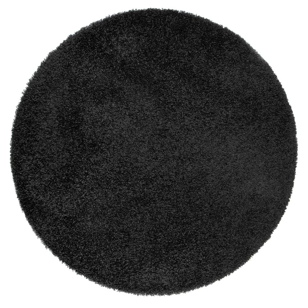 Komon Svart Rund 300 cm Ryamatta