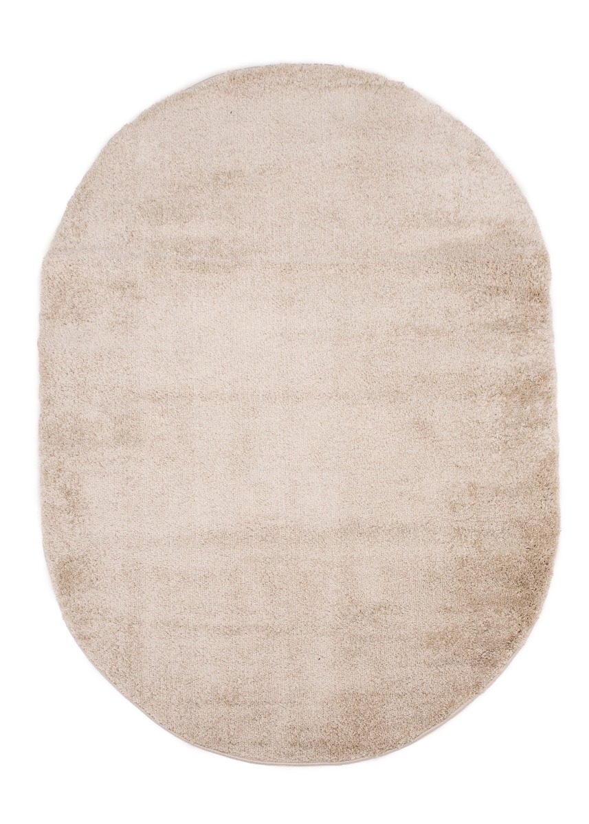 Nora Beige Oval 160x230 cm Ryamatta