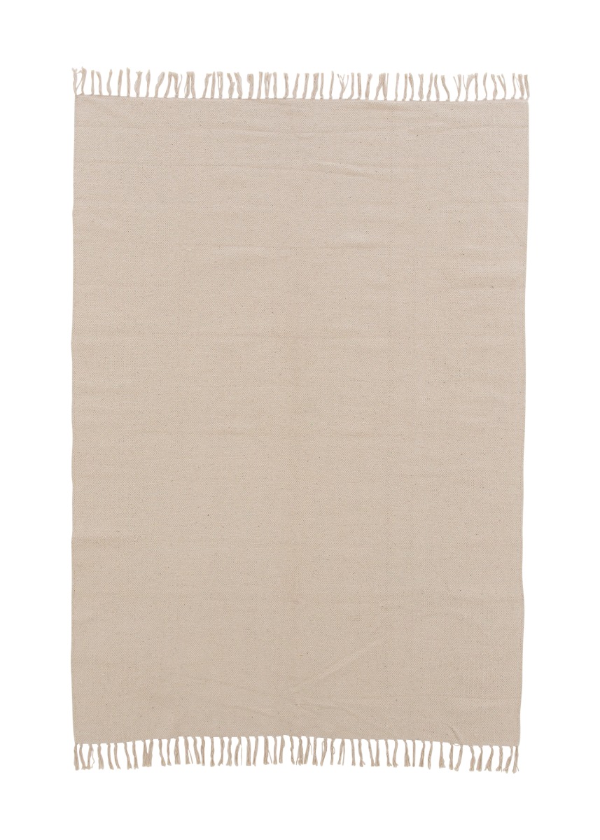 Telly Beige 170x240 cm Bomullsmatta
