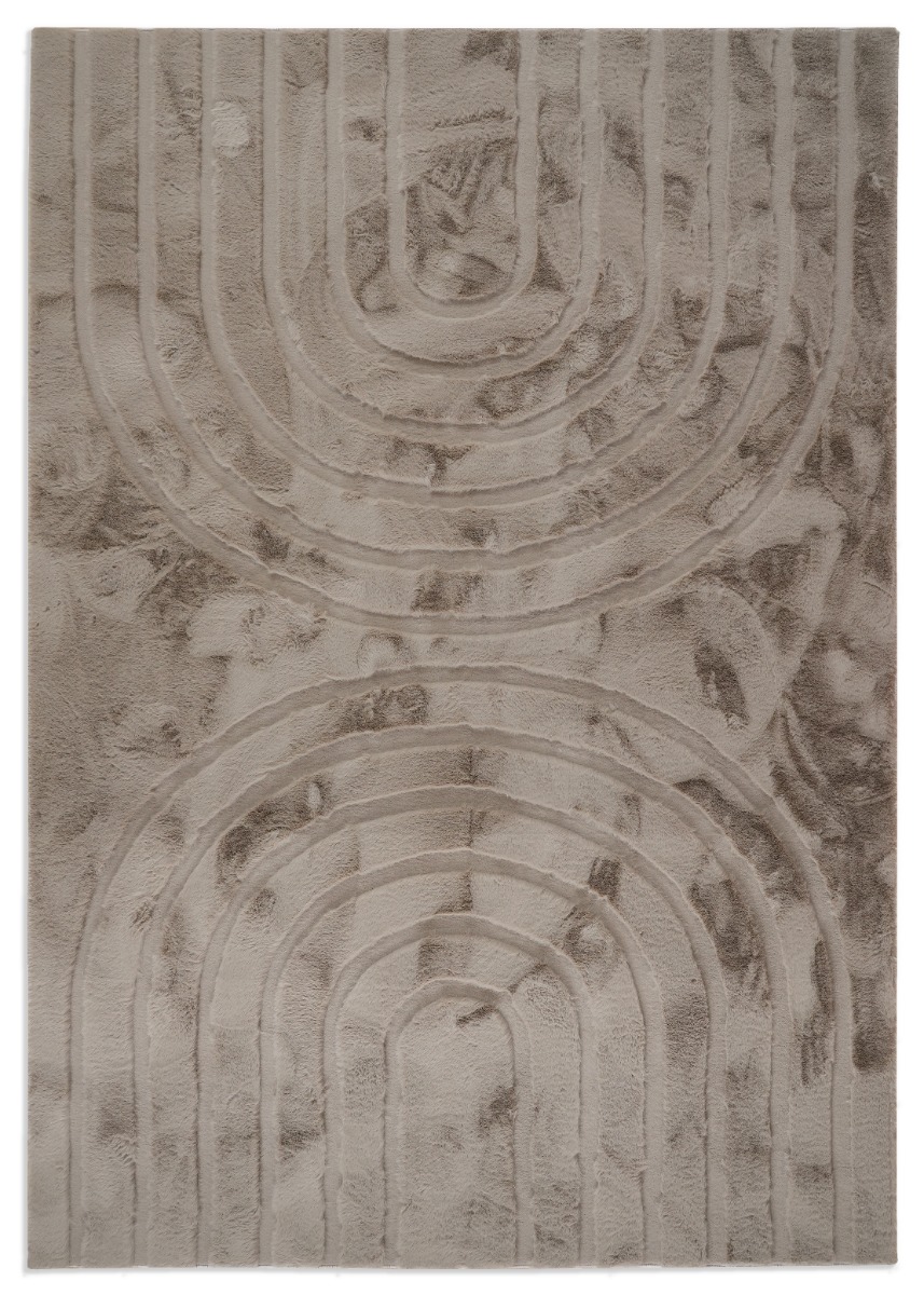 Rabbit Zen Taupe 160x230 cm Pälsmatta