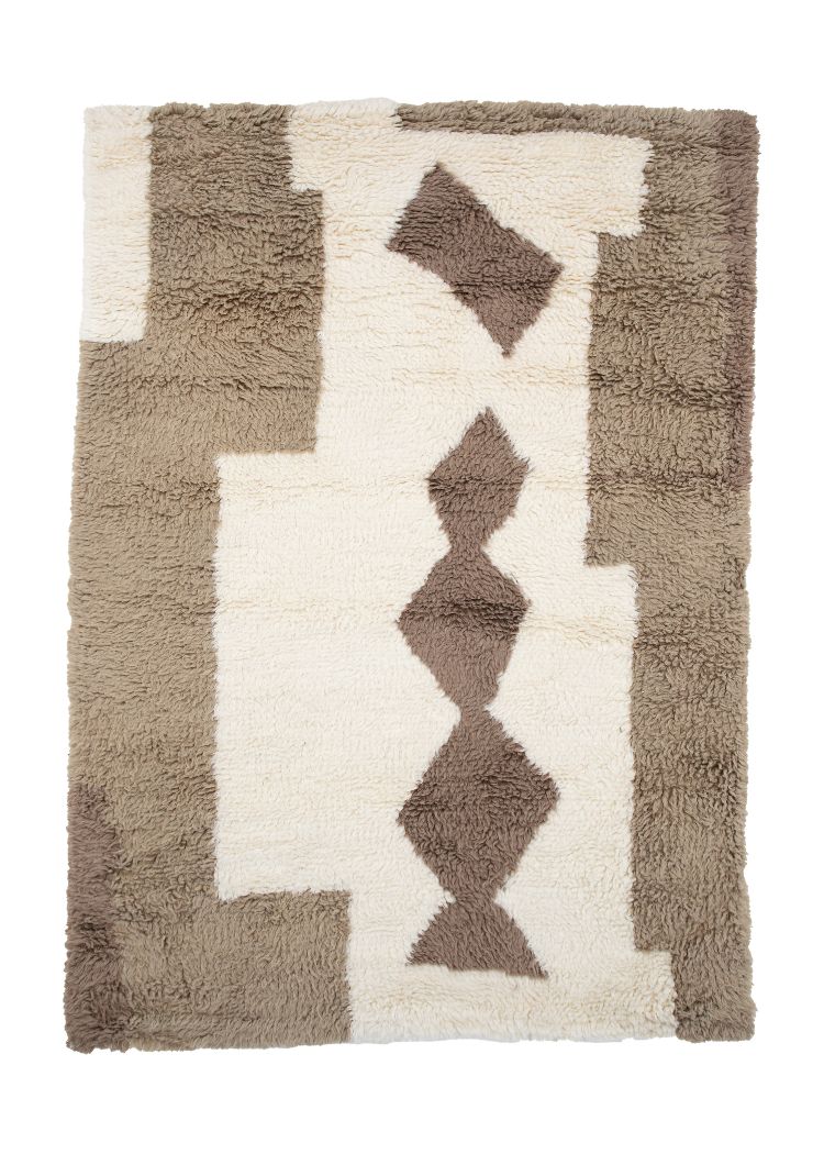 Olivian Vit 200x300 cm Ullmatta