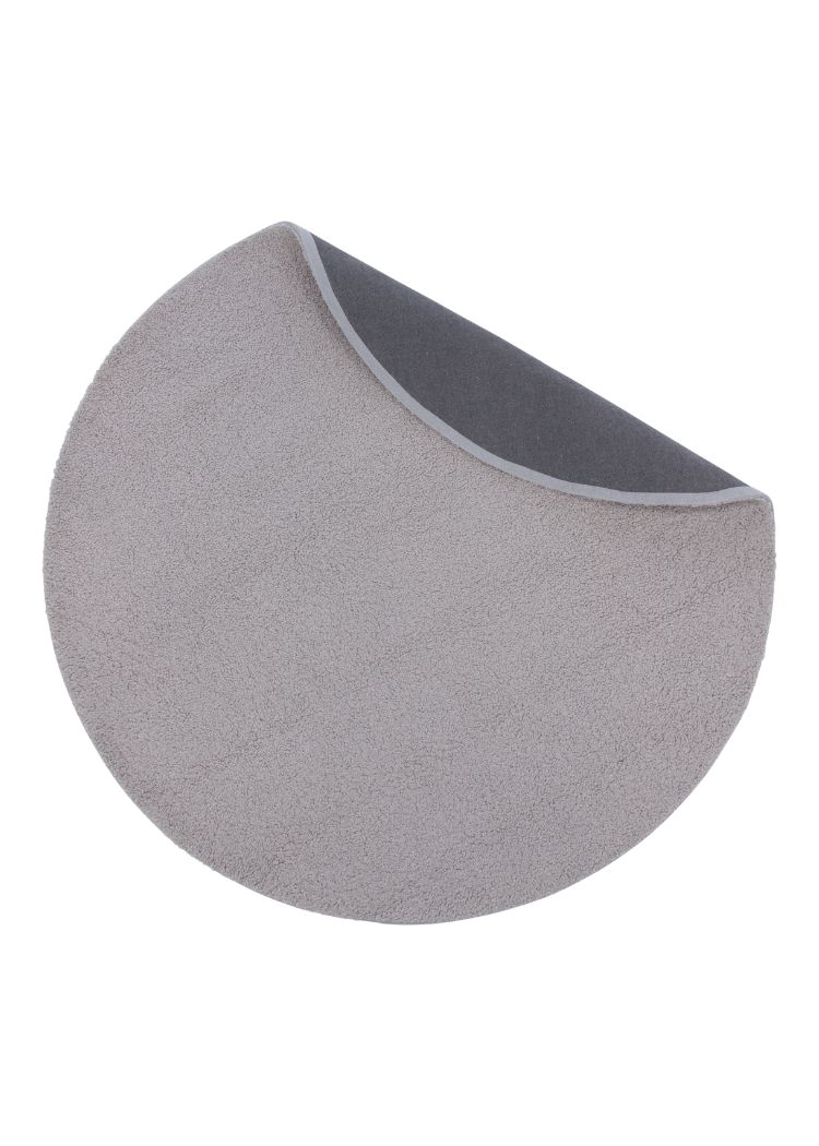 Miren Grå Rund 200 cm Ryamatta