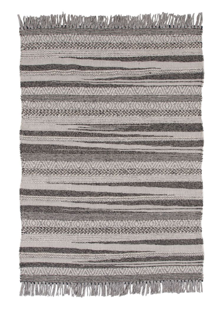 Florin Grå 200x300 cm Ullmatta