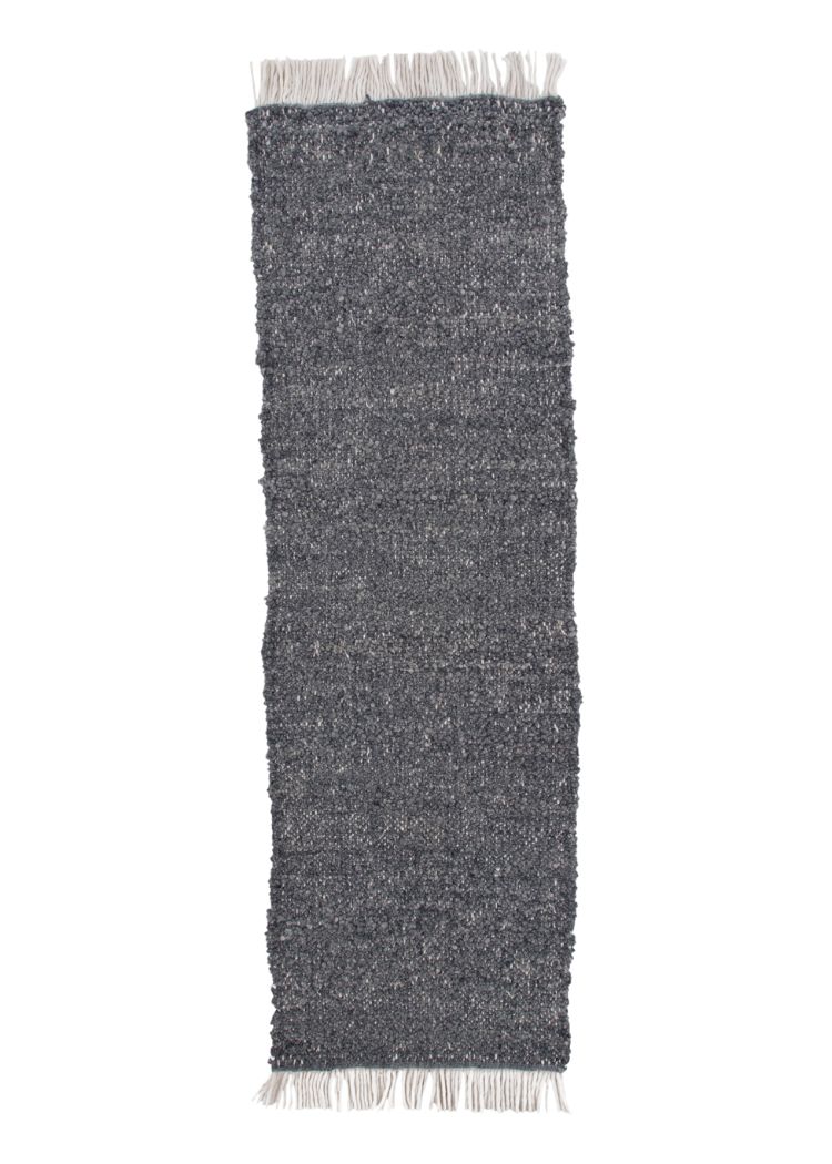 Boa Grå 80x250 cm Ullmatta