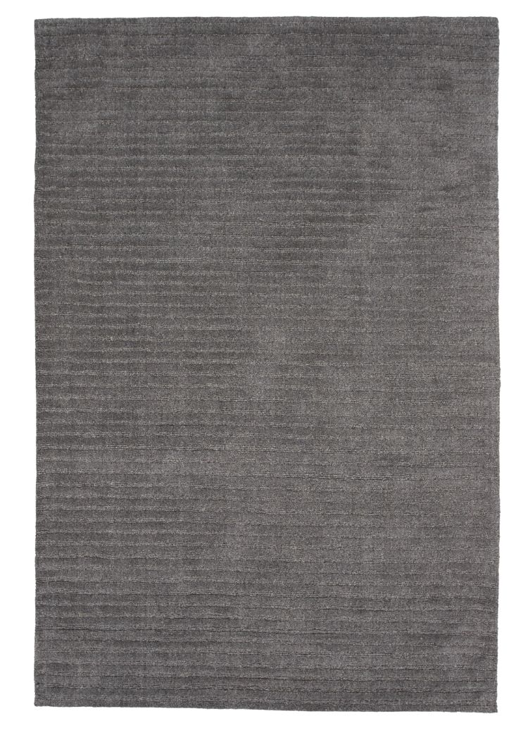 Zentura Mörkgrå 160x230 cm Ullmatta