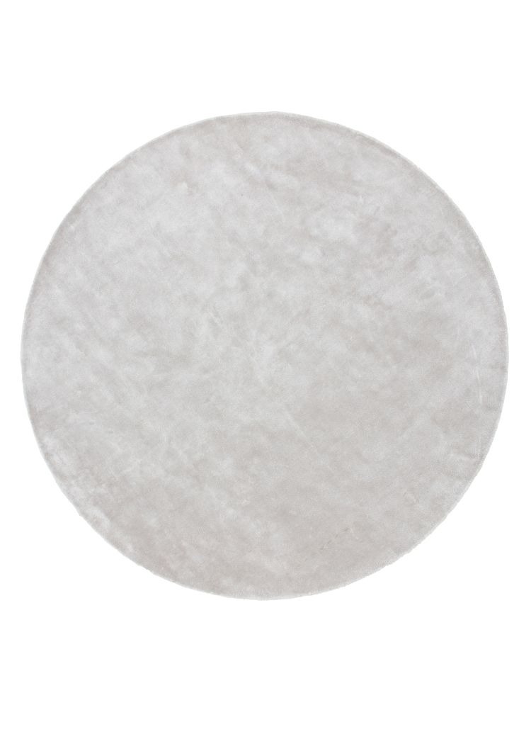 Brillo Silver Rund 200 cm Viskosmatta