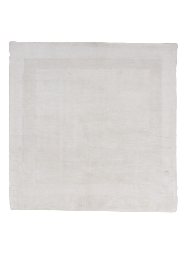 Myrel Vit Kvadrat 240 cm Viskosmatta