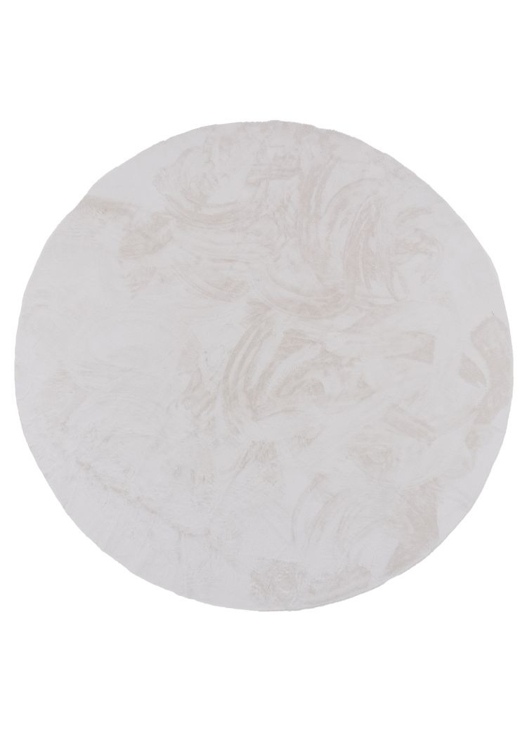 Elton Vit Rund 200 cm Ryamatta