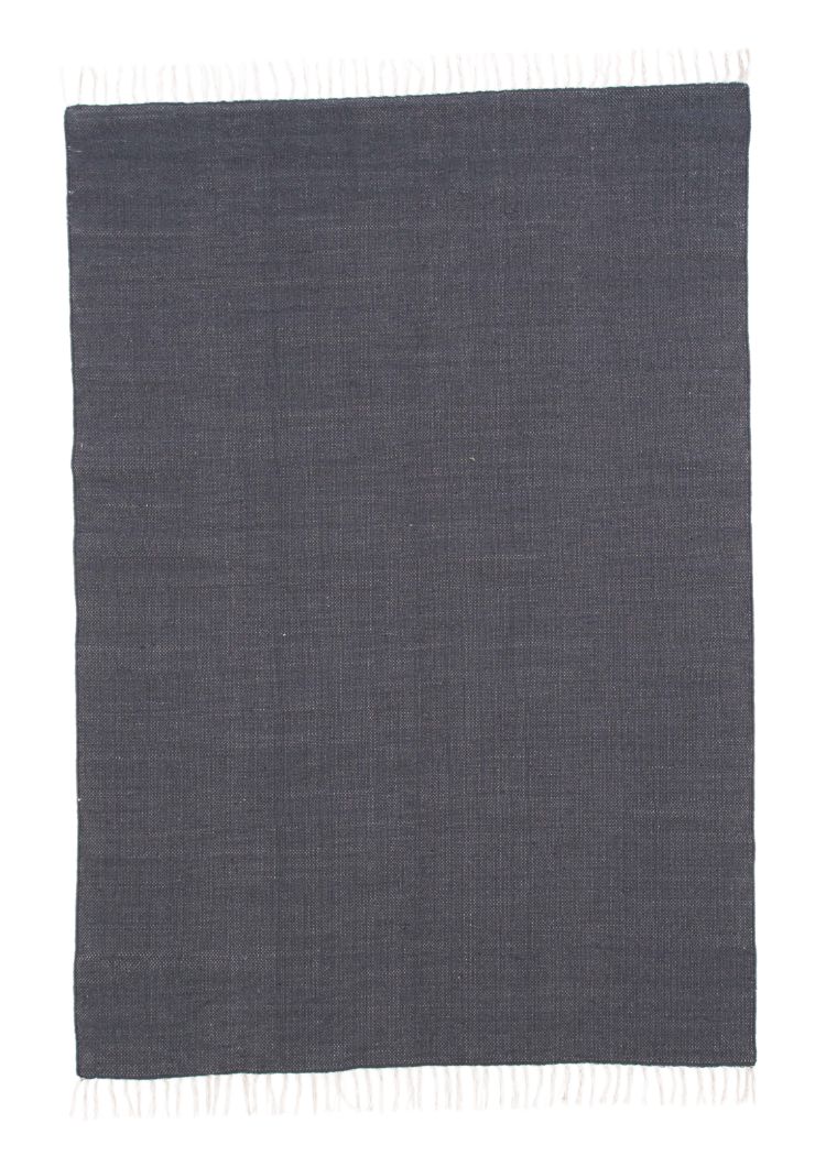 Telly Grå 170x240 cm Bomullsmatta