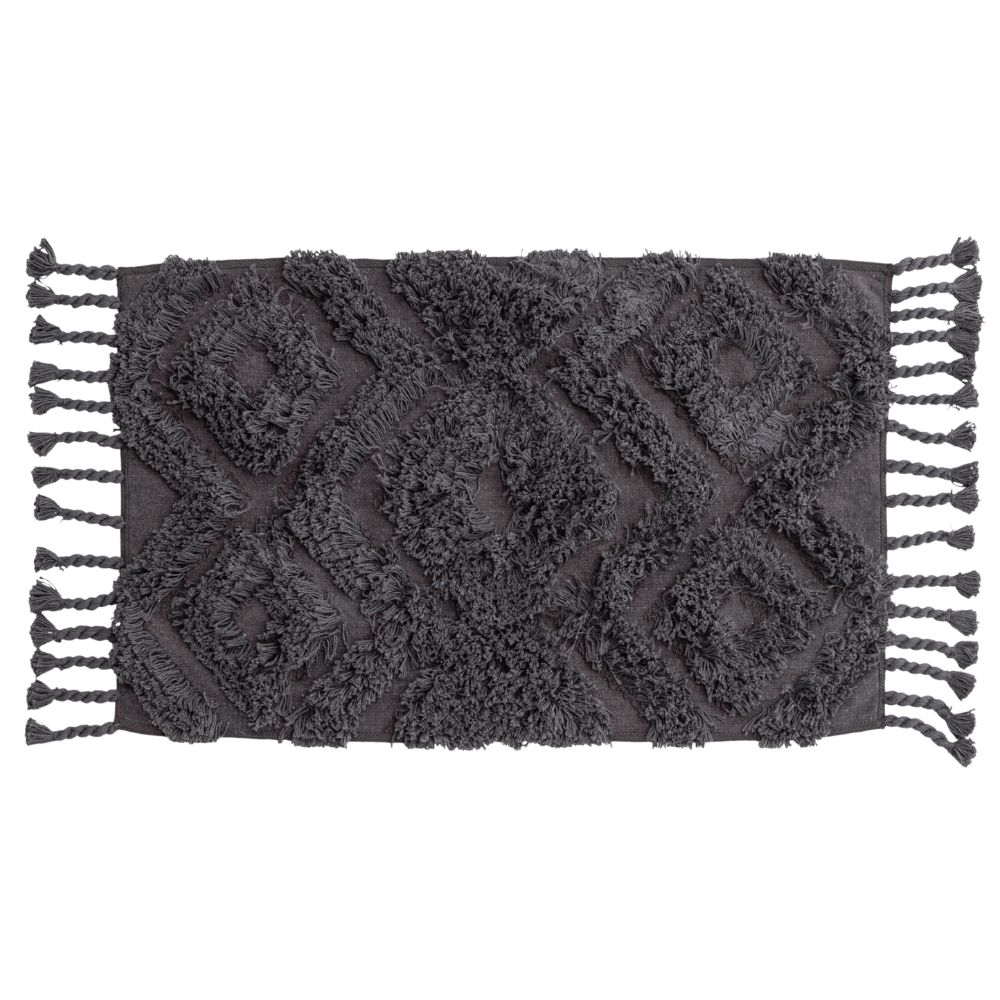 Rio Mörkgrå 50x80 cm Badrumsmatta