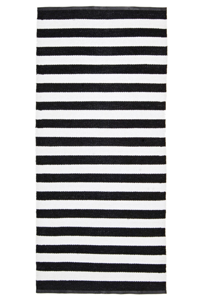 Bennett Svart 70x150 cm Plastmatta