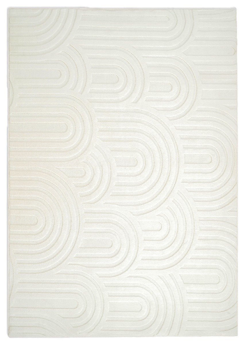 Fuzzy Soma Offwhite 200x290 cm Tvättbar Mjuk Ryamatta