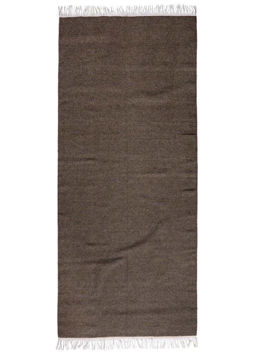 Dravik Brun 75x220 cm Ullmatta