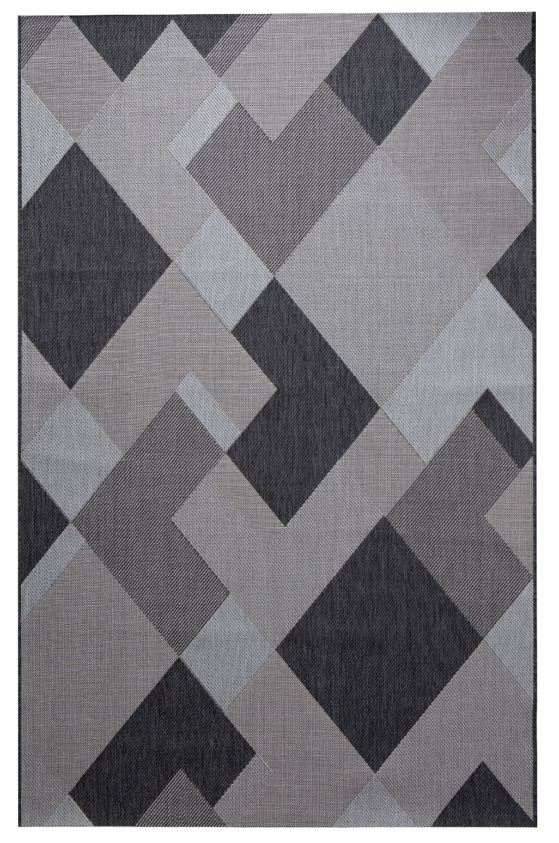 Vexora Svart 160x230 cm Inom- och Utomhusmatta