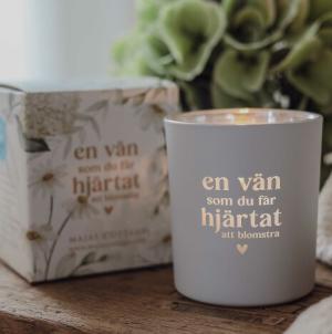 Ljuslykta En vän som du - Majas lyktor/ Barncancerfonden