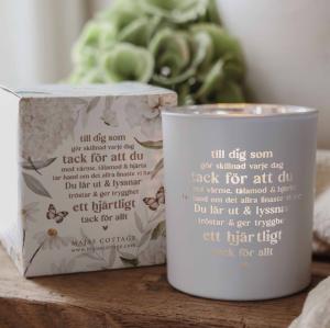 *FÖRBOKAS* Ljuslykta Till Dig som gör skillnad - Majas lyktor/ Barncancerfonden