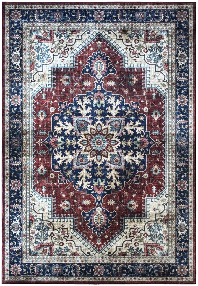 Martil Tao Röd 200x290 cm Tvättbar Matta