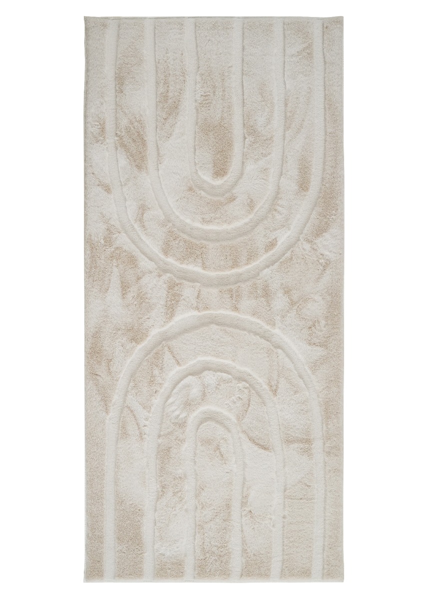 Rabbit Zen Ljusbeige 80x150 cm Pälsmatta