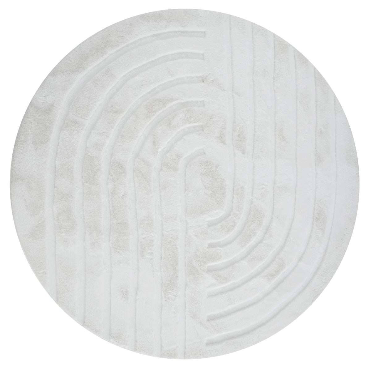 Rabbit Soho Offwhite Rund 200 cm Pälsmatta